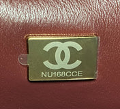 CHANEL 26S HOBO BAG 28 IN BLACK QUILTED CALFSKIN