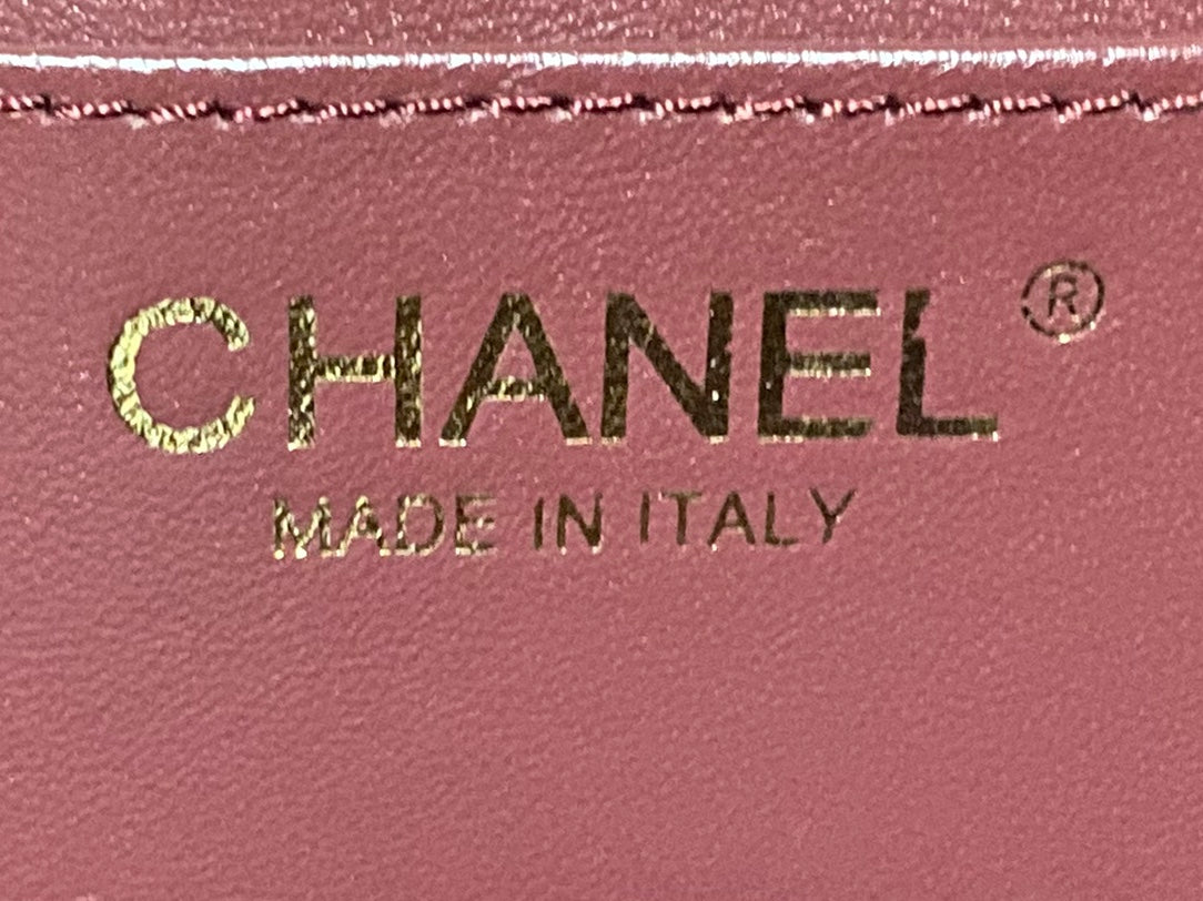 CHANEL 26S HOBO BAG 23 IN DARK RED QUILTED CALFSKIN