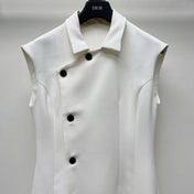 DIOR SLEEVELESS LONG POLO DRESS 275159