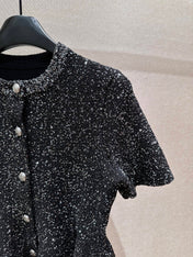 DIOR 26S SHORT-SLEEVED PEPLUM 1467