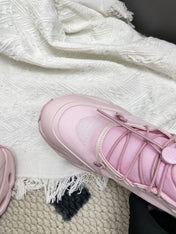 LOEWE 26S CLOUDSOLO SNEAKERS IN LIGHT PINK RECYCLED POLYESTER