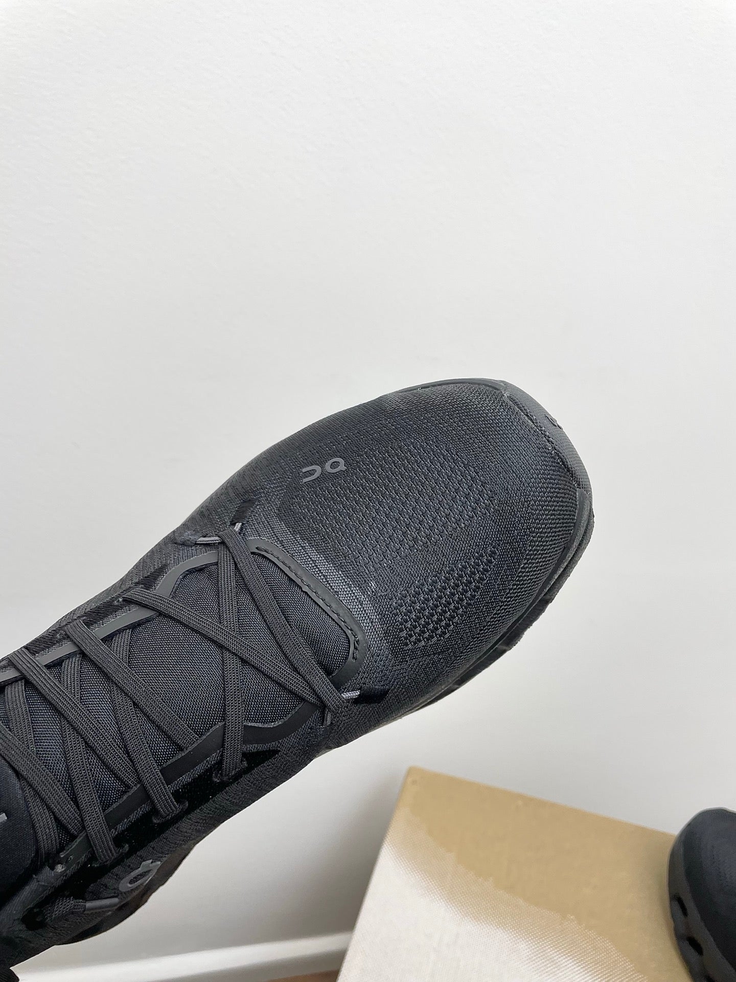 LOEWE 26S CLOUDTILT SNEAKER IN BLACK RECYCLED POLYESTER