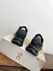 LOEWE 26S CLOUDTILT SNEAKER IN BLACK RECYCLED POLYESTER