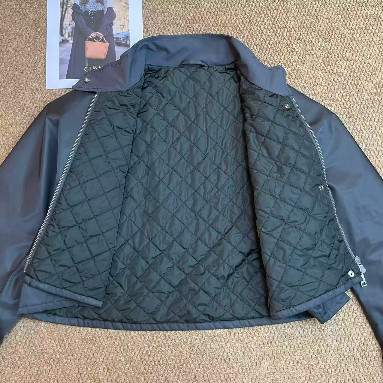 PRADA 26S CROPPED JACKET 1220