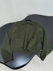 MIUMIU POLO KNIT CARDIGAN STYLE 502
