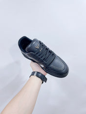 TRAINER SNEAKER IN BLACK CALFSKIN
