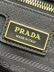 CLASSIC TOTE BAG 43 IN BLACK RE-NYLON FABRIC