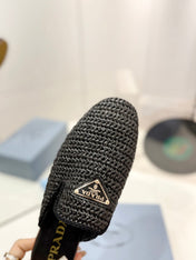 Crochet Mules 5mm Black