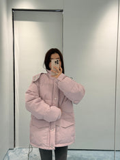 PRADA 26S HOODED DOWN PUFFER JACKET 1241