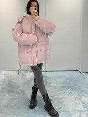 PRADA 26S HOODED DOWN PUFFER JACKET 1241