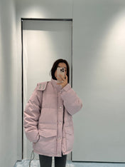 PRADA 26S HOODED DOWN PUFFER JACKET 1241