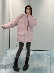 PRADA 26S HOODED DOWN PUFFER JACKET 1241