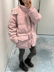 PRADA 26S HOODED DOWN PUFFER JACKET 1241