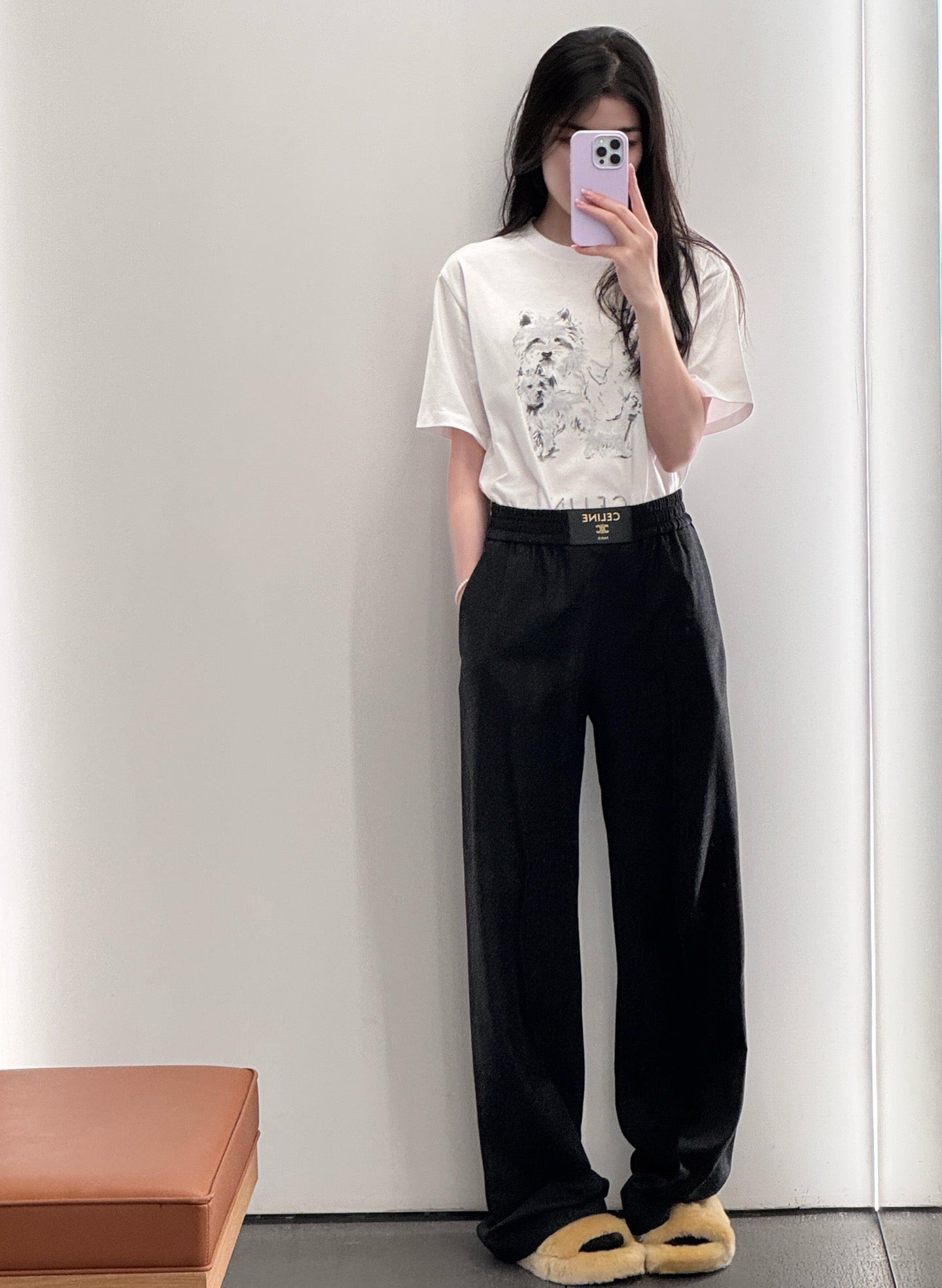 CELINE 26S WIDE-LEG PANTS 690