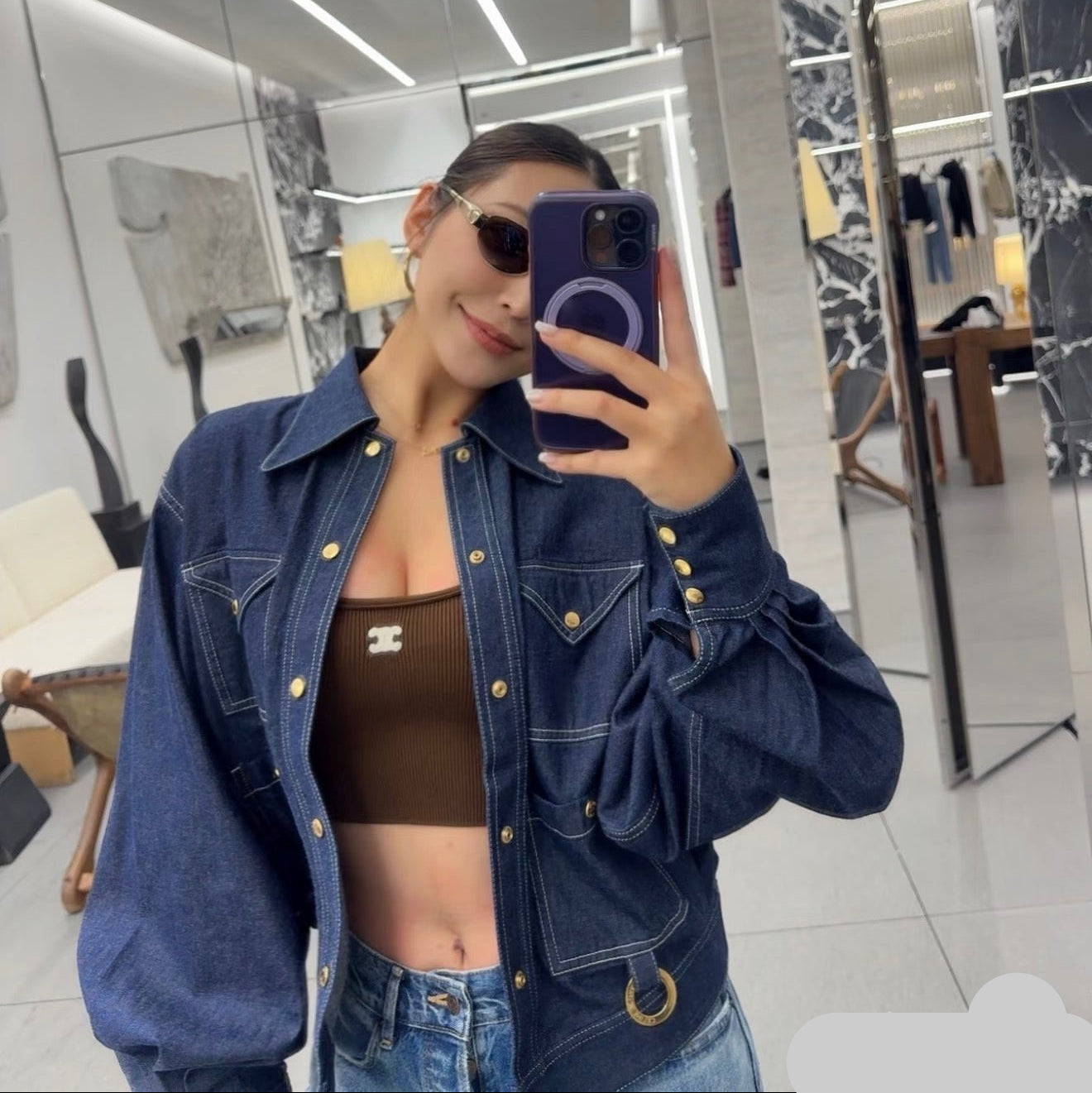 CELINE 26S DENIM JACKET 687