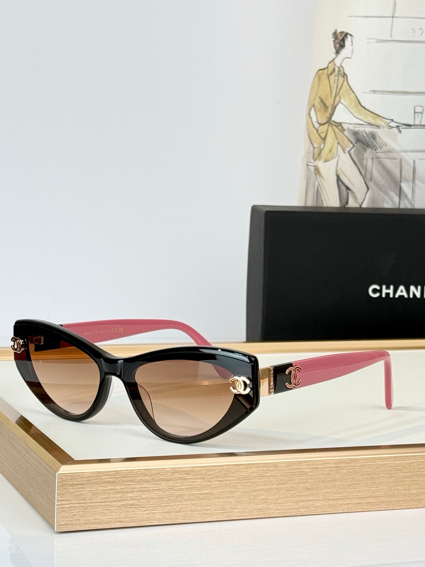 CHANEL 26S CAT EYE FRAME IN ACETATE 404531