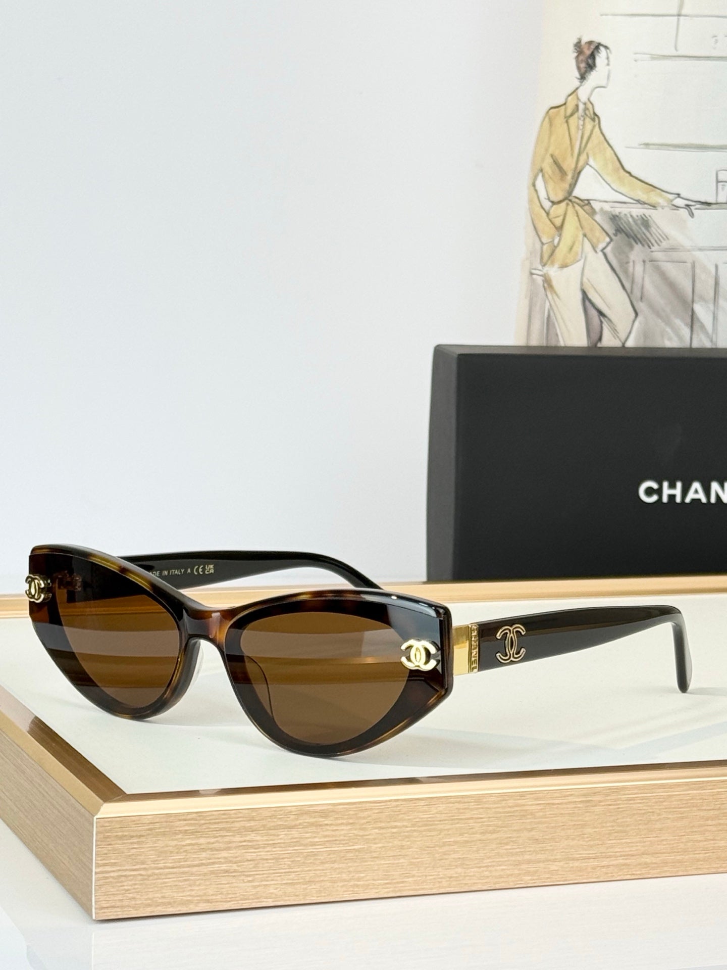 CHANEL 26S CAT EYE FRAME IN ACETATE 404531