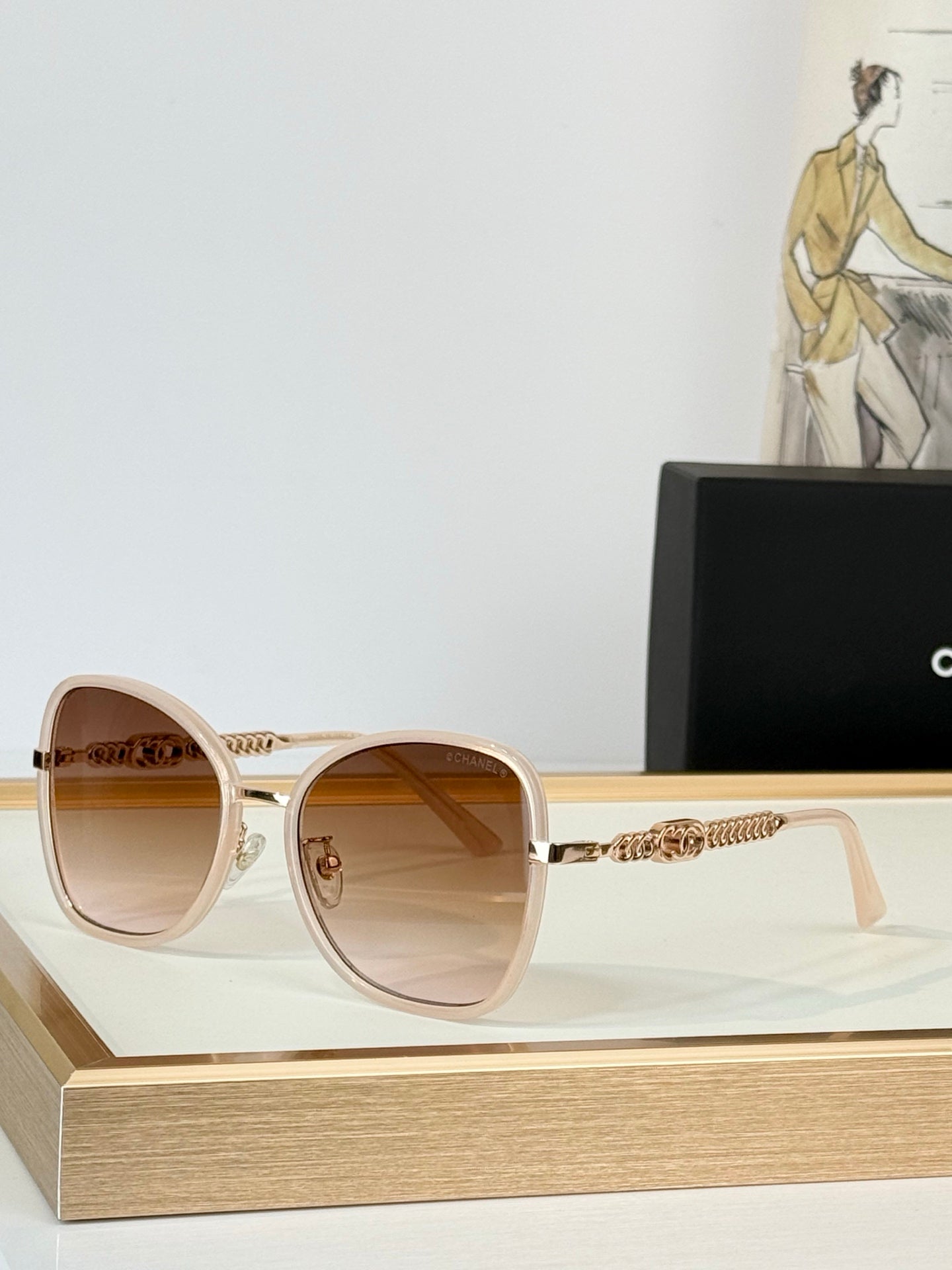 CHANEL 26S OVAL FRAME IN ACETATE 404532