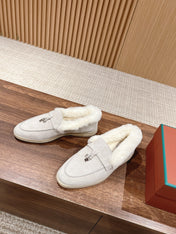 LP SUMMER CHARMS WALK LOAFERS LIGHT GRAY FLEECE