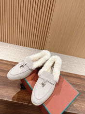 LP SUMMER CHARMS WALK LOAFERS LIGHT GRAY FLEECE