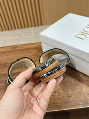 DIOR 26S SLIDE SANDALS IN BLACK TOILE DE JOUY LOGO