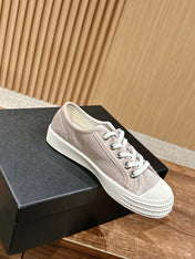CONVERSE SNEAKER IN KHAKI BROWN VELVET
