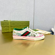 GG TENNIS 1977 TRAINER CANVAS WITH TIGER MOTIF