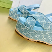 GG SUPREME PLATFORM SKY CANVAS