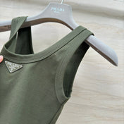 PRADA 26S CREW NECK TANK TOP 656