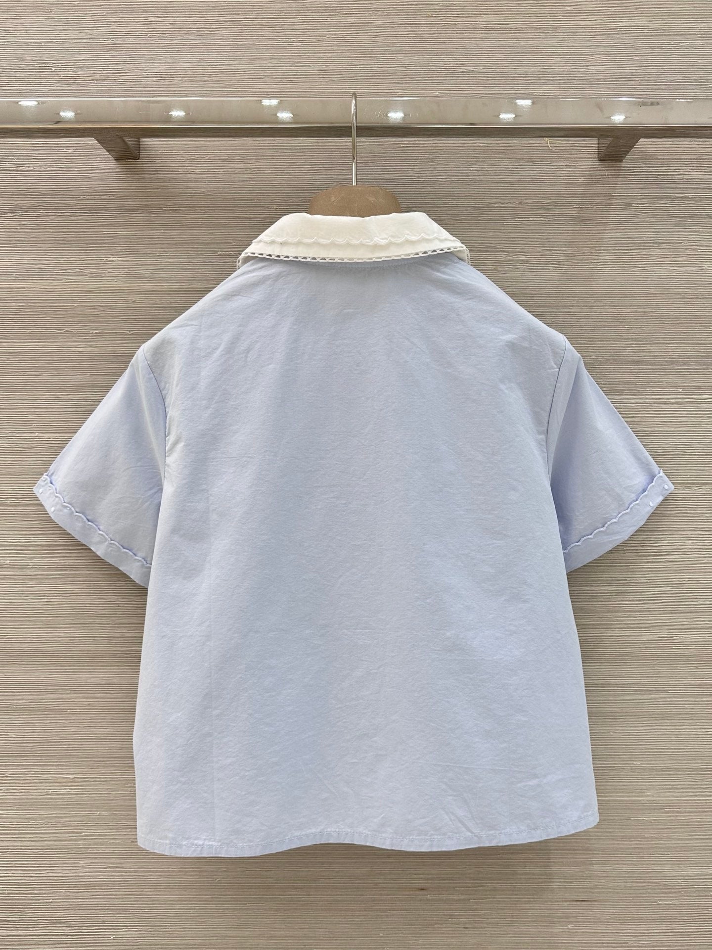 MIUMIU 26S SHORT-SLEEVE SHIRT STYLE 1112