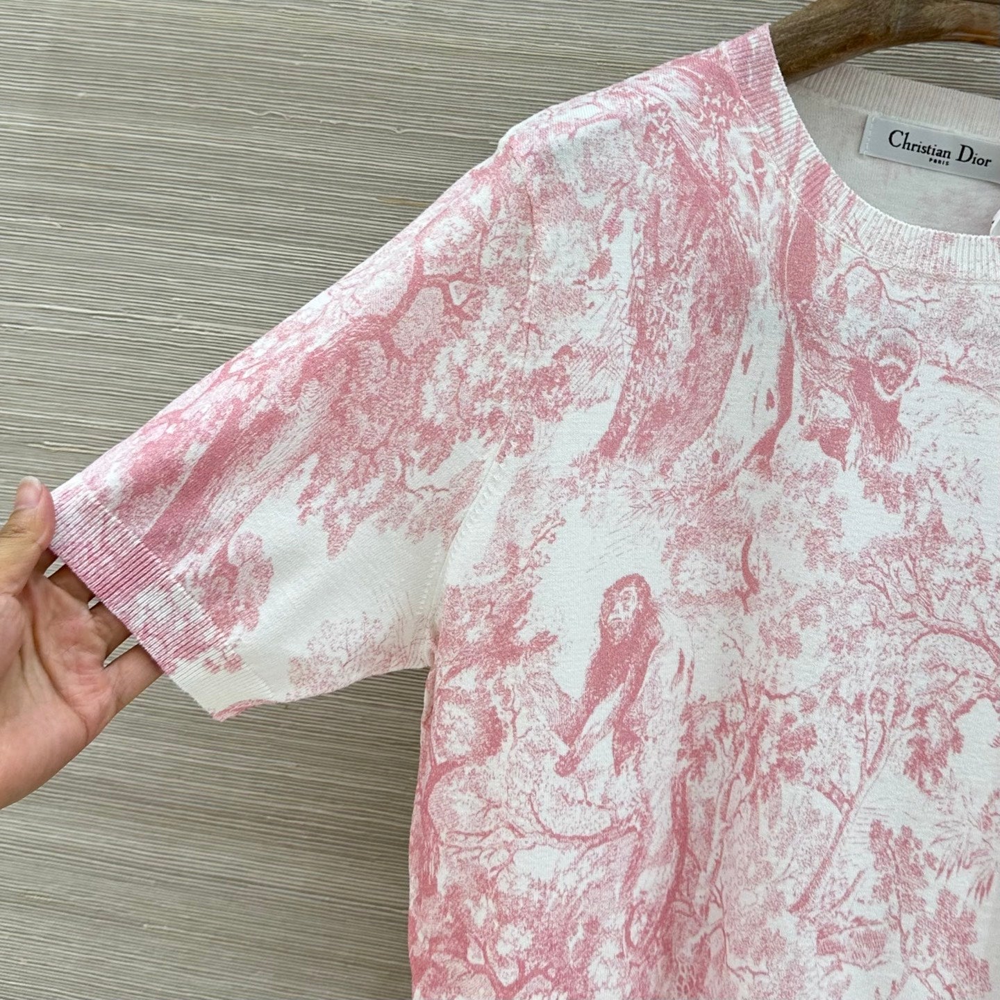 DIOR 26S SHORT-SLEEVE CREWNECK T-SHIRT 1344