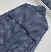MIUMIU 26S COLLAR PLAID JACKET 893