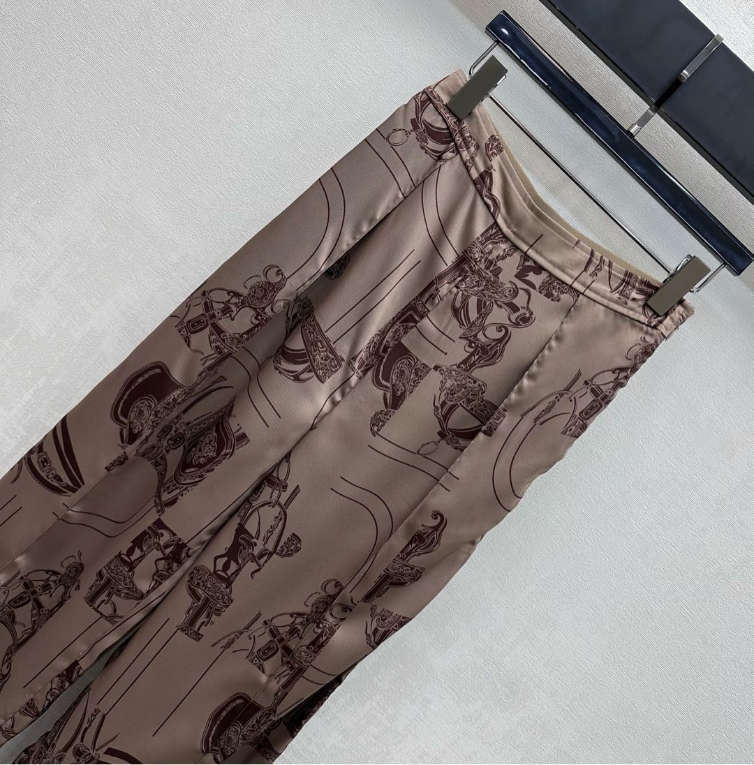 HERMES 26S STRAIGHT LEG PANTS 487