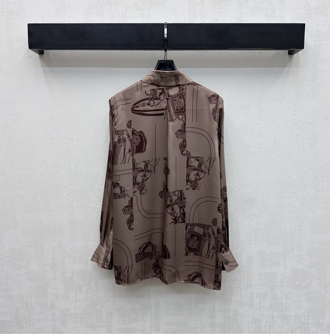 HERMES 26S LONG SLEEVED SHIRT 486