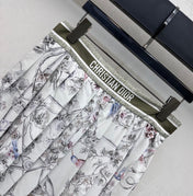DIOR 26S FLORAL SILK SKIRT 1195
