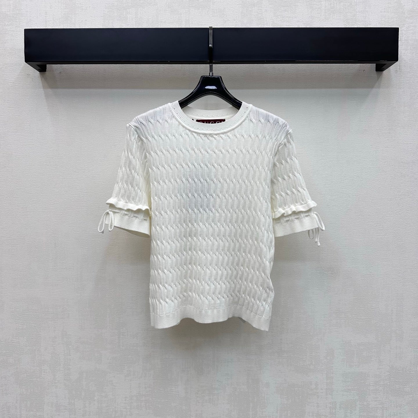 GUCCI 26S SHORT SLEEVE KNIT TOP 354