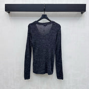 CHANEL 26S LONG-SLEEVE KNIT TOP 1381