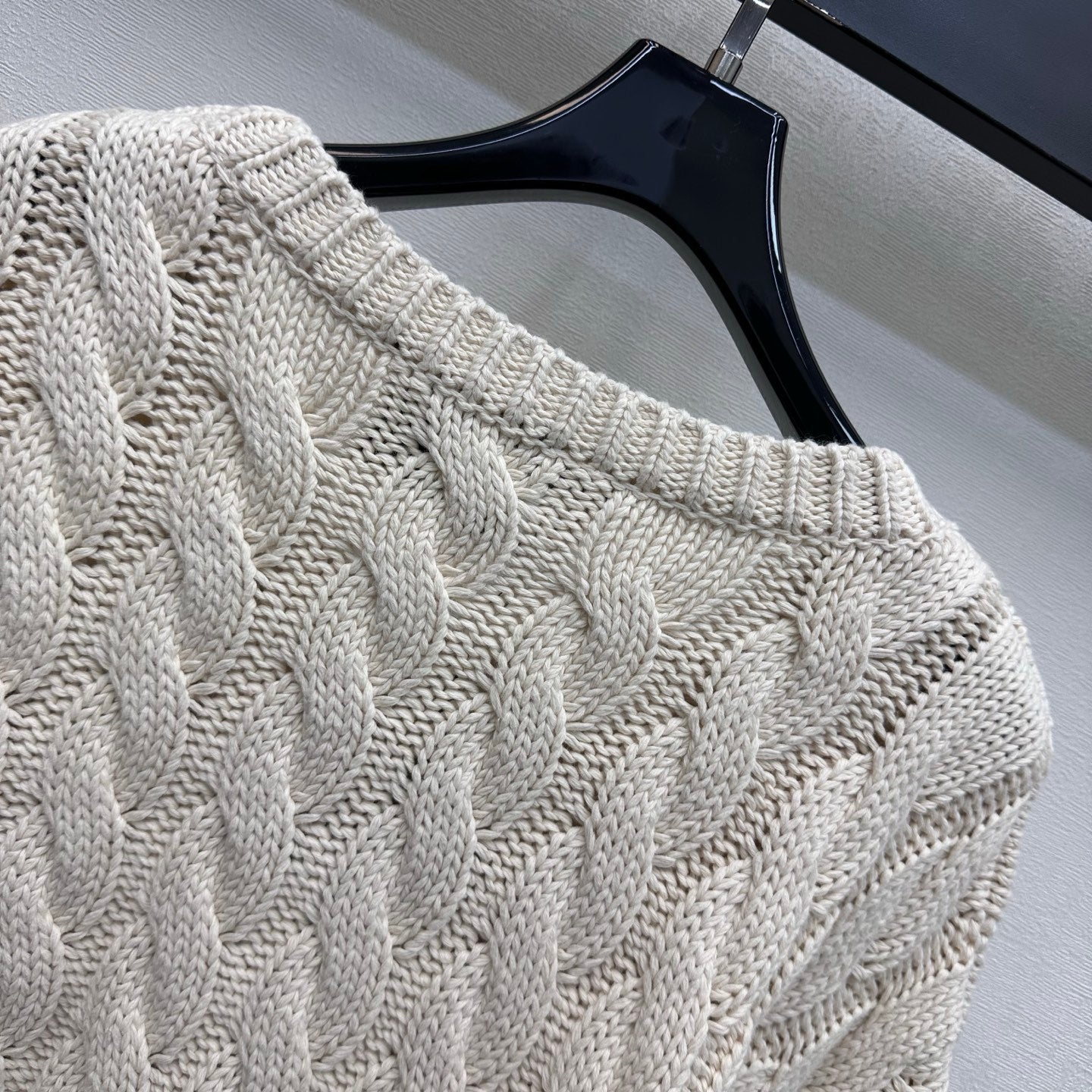 LOEWE 26S CABLE-KNIT SWEATER 717