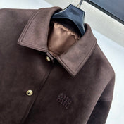 MIUMIU 26S SUEDE NAPPA LEATHER JACKET 1561