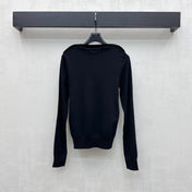 LOEWE 26S OFF-SHOULDER KNIT TOP 702