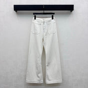 CELINE 26S HIGH-WAIST WIDE-LEG JEANS 649