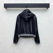 PRADA 26S HOODIE AND WIDE-LEG PANTS SET 1251