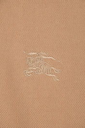 Burberry 25 Polo T- Shirt Caramel Cotton 232684