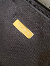 CHANEL 25S SHOPPING BAG 34 IN BLACK MIX GREY TWEED