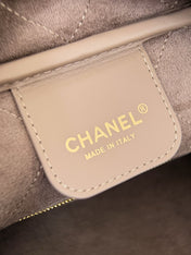 CHANEL 26S BOWLING BAG 29 IN MINT GREEN CALFSKIN