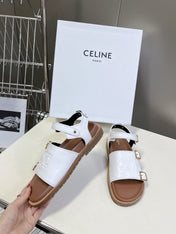 MINO SANDAL IN WHITE CALFSKIN