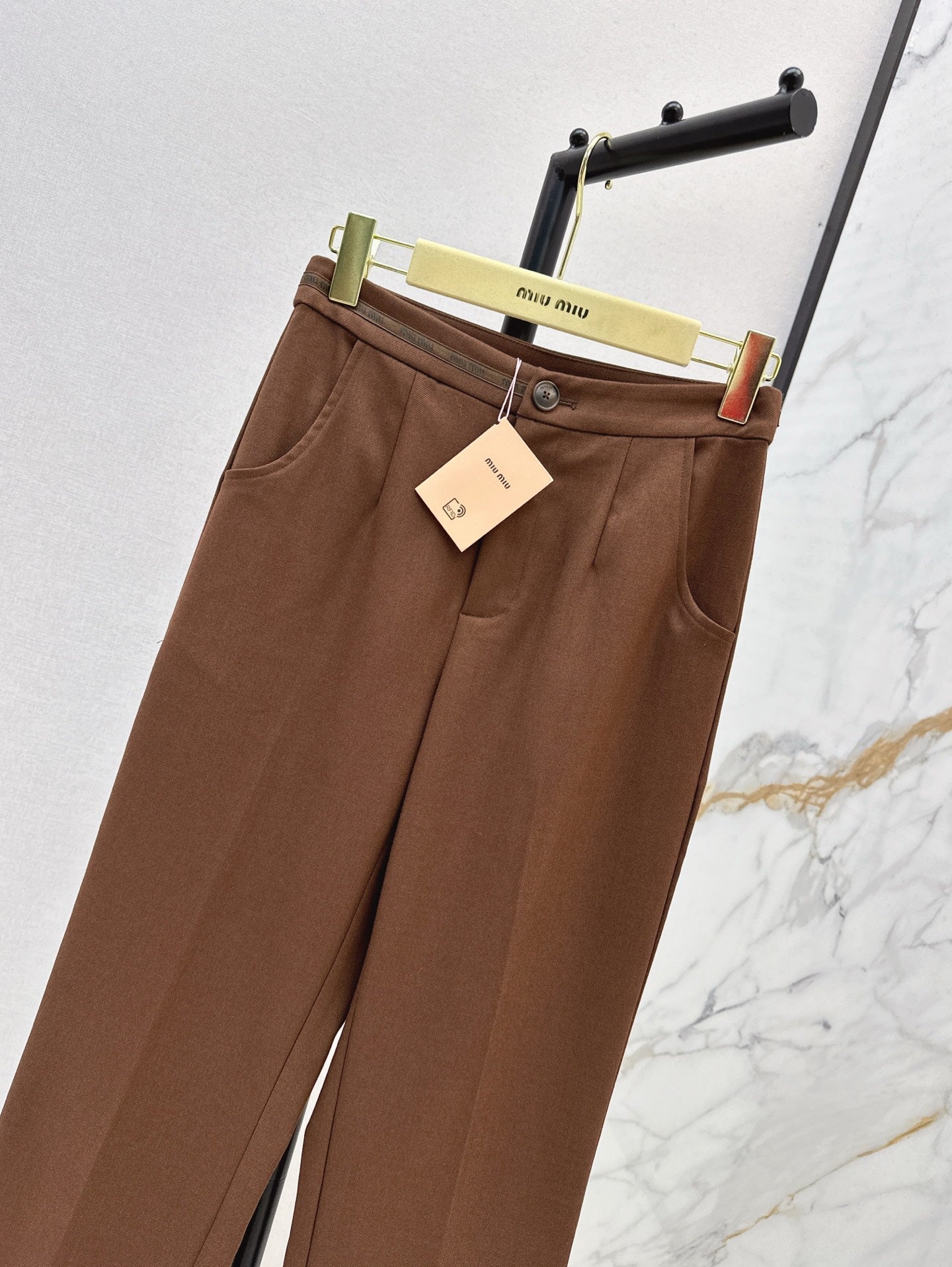 MIUMIU 26S WIDE LEG PANTS 954