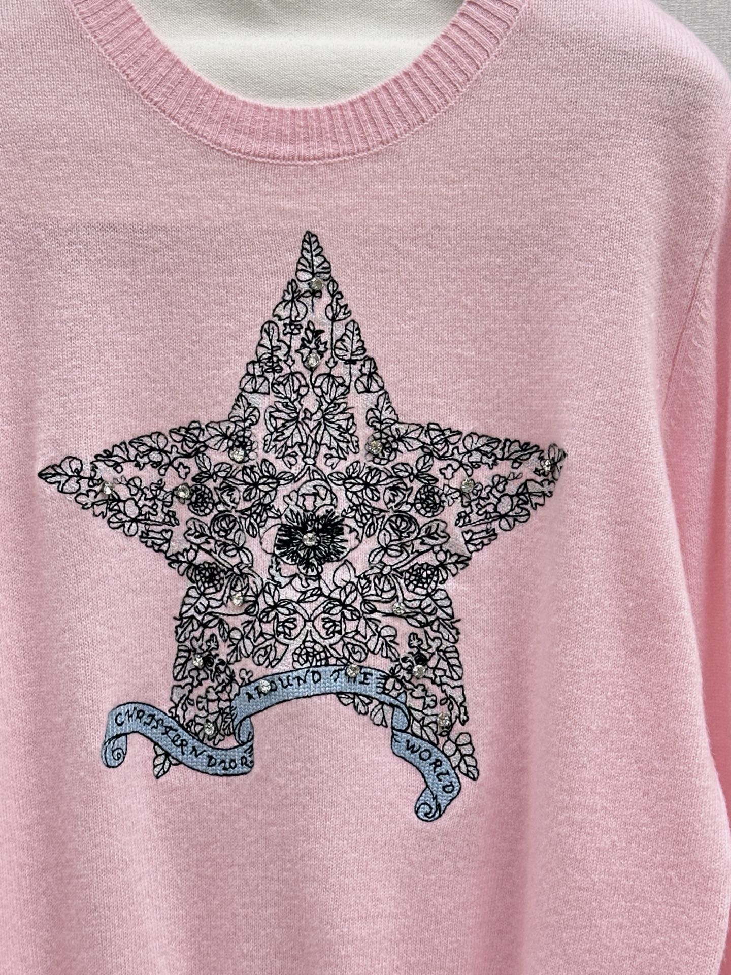 DIOR 25S EMBROIDERED SWEATER 615