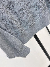 DIOR 25S FLORAL EMBROIDERED CASHMERE SWEATER 593