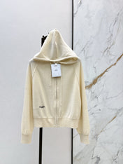 DIOR 25S FLORAL EMBROIDERED HOODIE 572